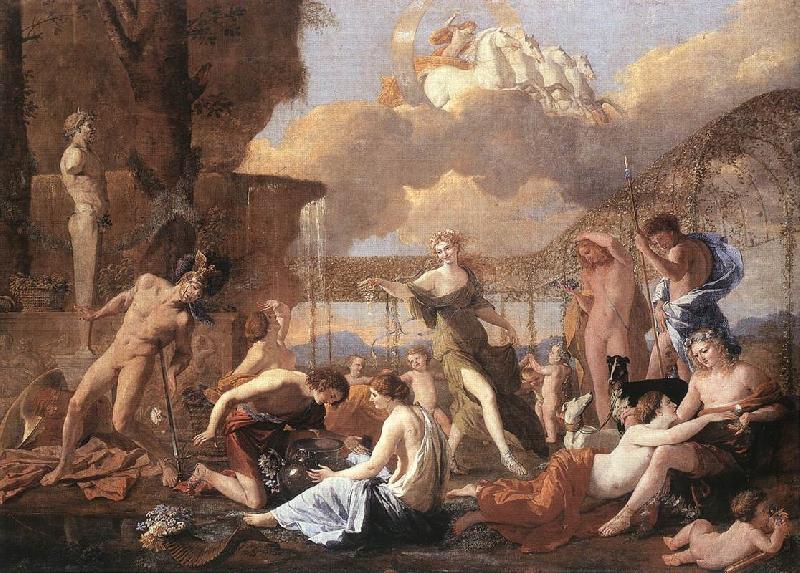 Nicolas Poussin The Empire of Flora Germany oil painting art